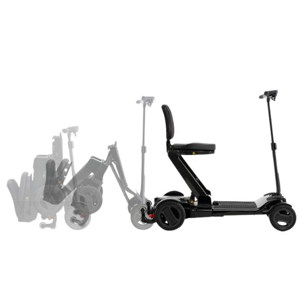 Pride Go-Go Carbon Folding Mobility Scooter Transition