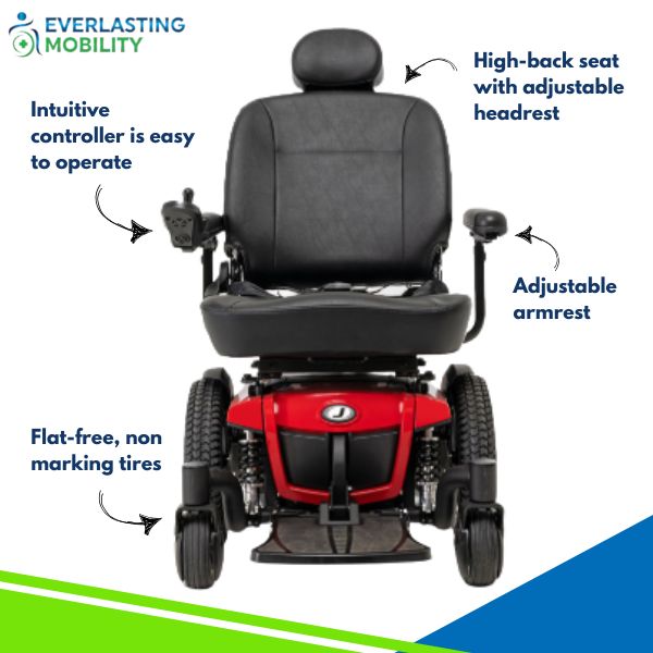 Pride Jazzy 600 ES Power Chair Parts