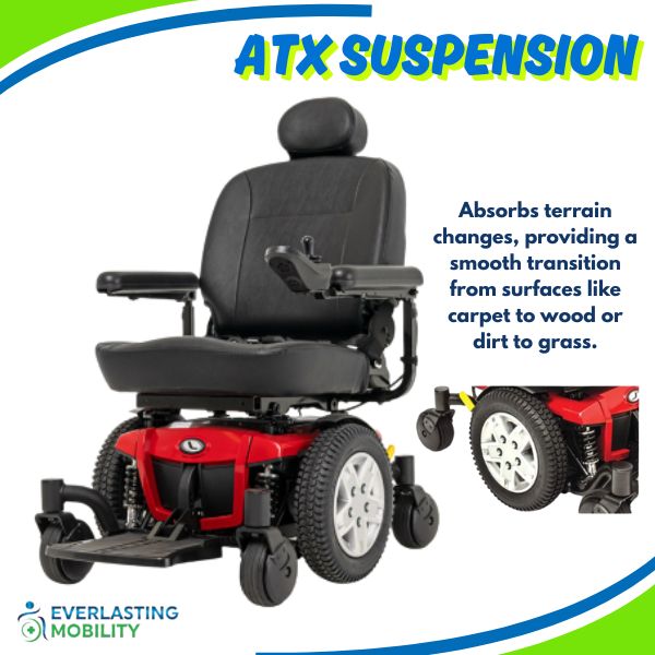 Pride Jazzy 600 ES Power Chair Suspension