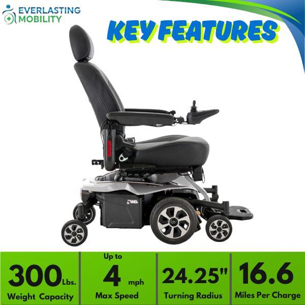 Pride Jazzy Air 2 Power Chair Key Features