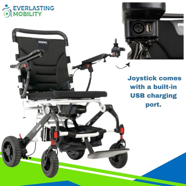 Pride Jazzy Carbon Detachable Joystick