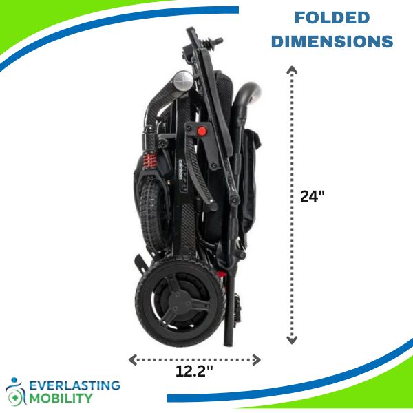 Pride Jazzy Carbon Folded Dimensions