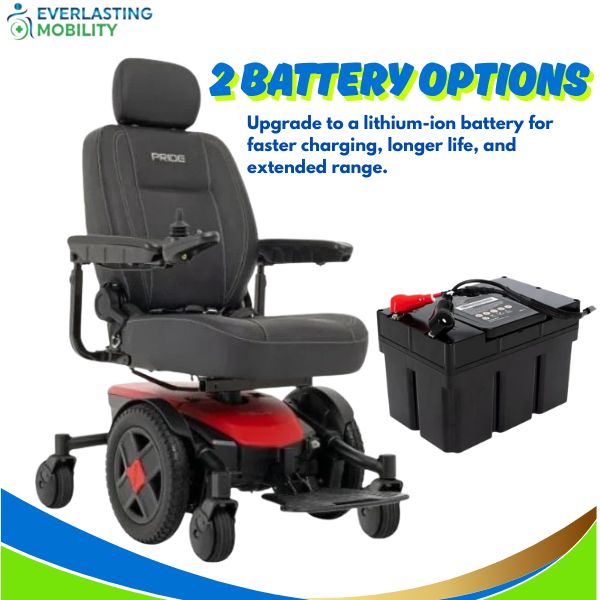 Pride Jazzy EVO 613 Power Wheelchair Battery
