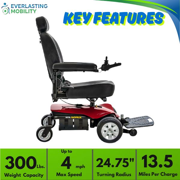 Pride Jazzy Elite ES Power Chair Key Features