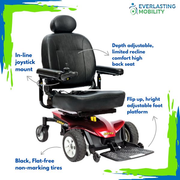 Pride Jazzy Elite ES Power Chair Parts