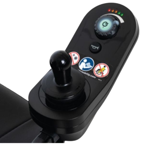 Pride Jazzy Elite HD Front Wheel Power Chair ELITE HD Control Panel and Joystick