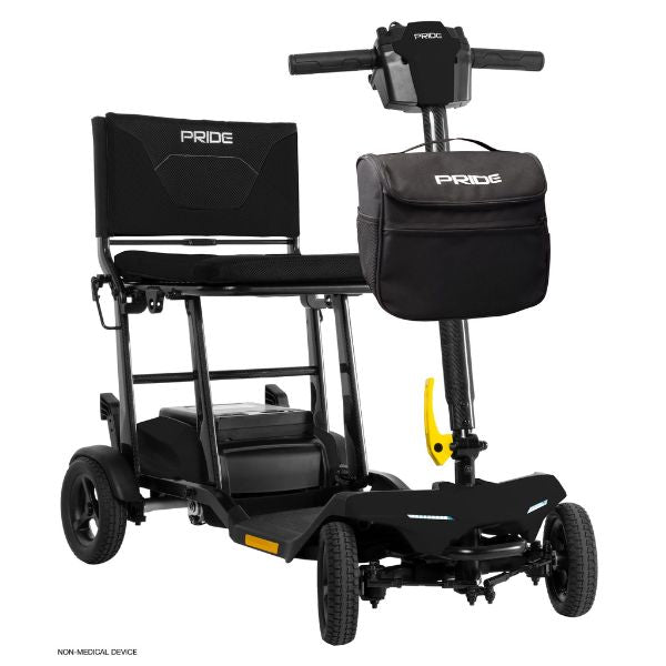 Pride Mobility Go-Go Super Folding Travel Mobility Scooter SC15 Black Color