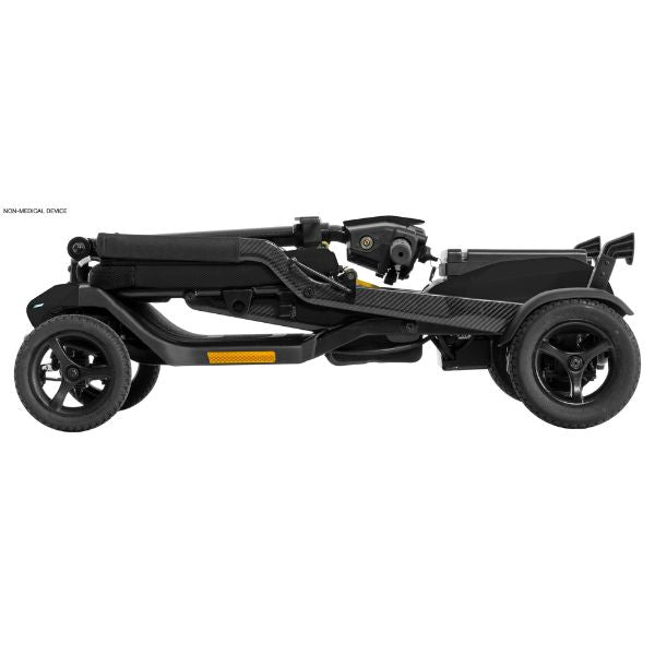 Pride Mobility Go-Go Super Folding Travel Mobility Scooter SC15 Black Color Folded View