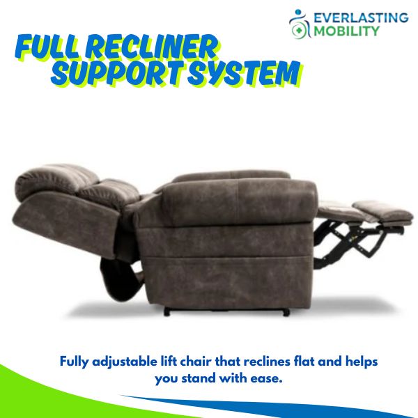 Pride Mobility Viva Lift Tranquil Infinite-Position Lift Chair Full Recline