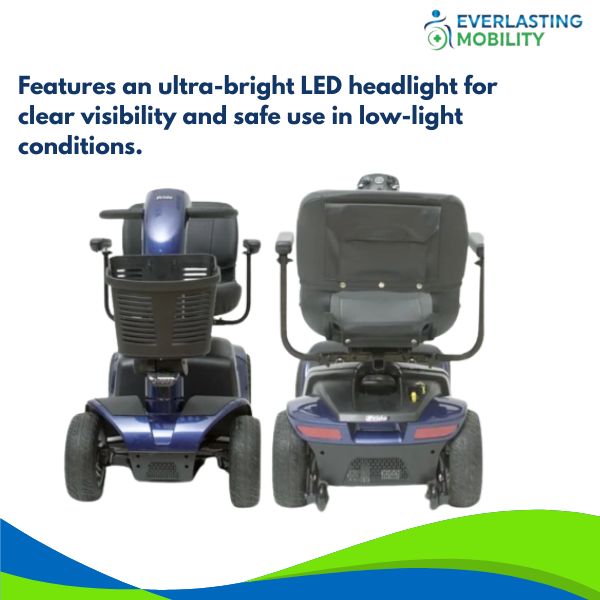 Pride Mobility Victory 9 4-Wheel Mobility Scooter Lighting Package