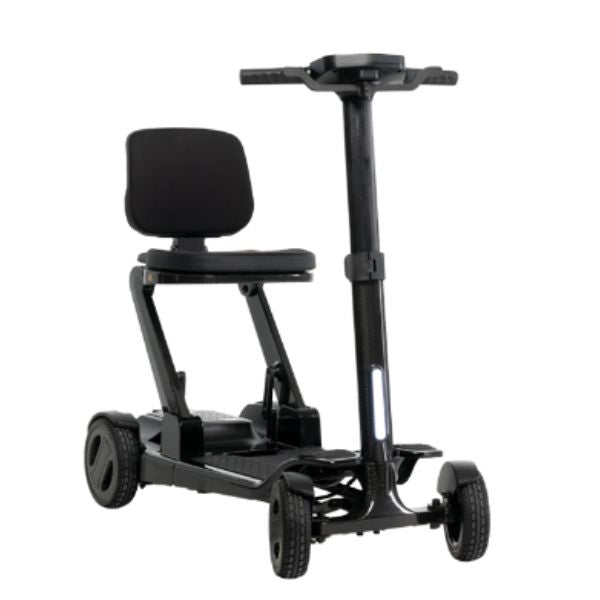 Pride Go-Go Carbon Folding Mobility Scooter Right Angle View