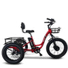 Emojo Caddy Pro Electric Trike Red