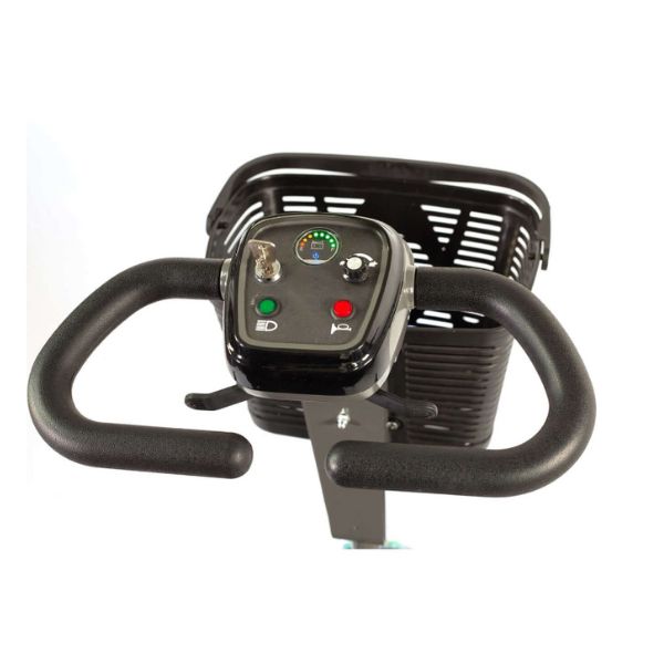 Reyhee Cruiser Electric Mobility Scooter&#39;s Handle Bar Close Up View