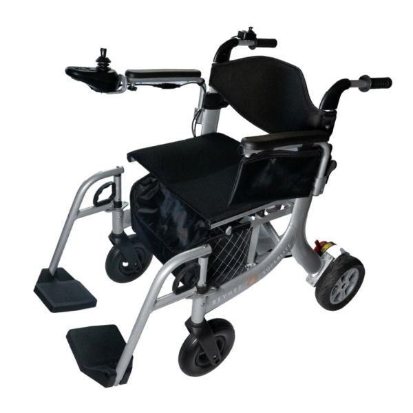 Reyhee Superlite Electric Foldable Wheelchair Top Right View