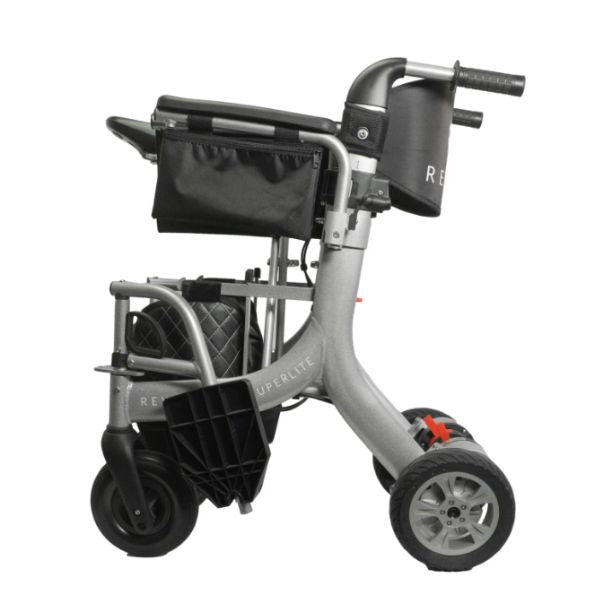 Reyhee Superlite Electric Foldable Wheelchair Left Side View