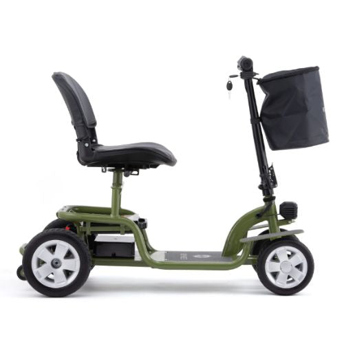 Reyhee EXO 4-Wheel Mobility Scooter Green Right Side View