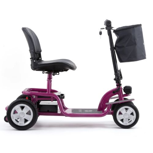 Reyhee EXO 4-Wheel Mobility Scooter Purple Right Side View