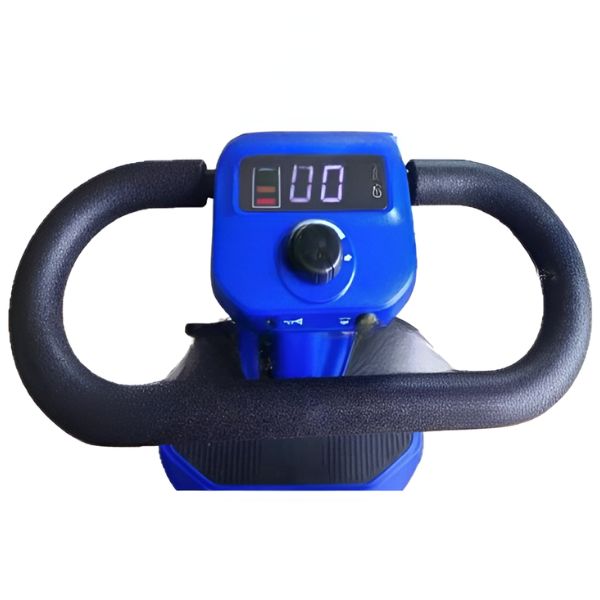 Reyhee Flex 4-Wheel Compact Travel Mobility Scooter Blue Color  Control Panel