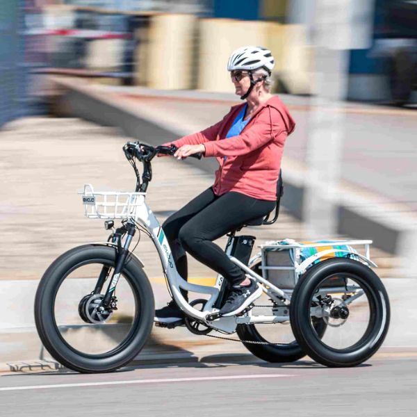 Emojo Caddy Pro E-Trike White