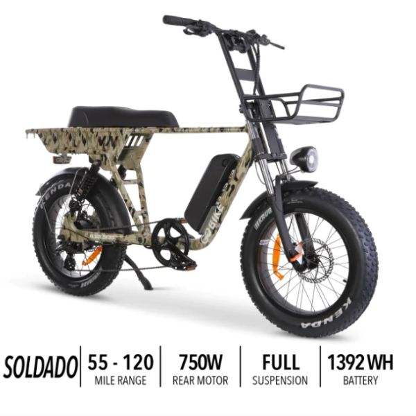 Go Bike SOLDADO Lightweight Electric Bike with specs