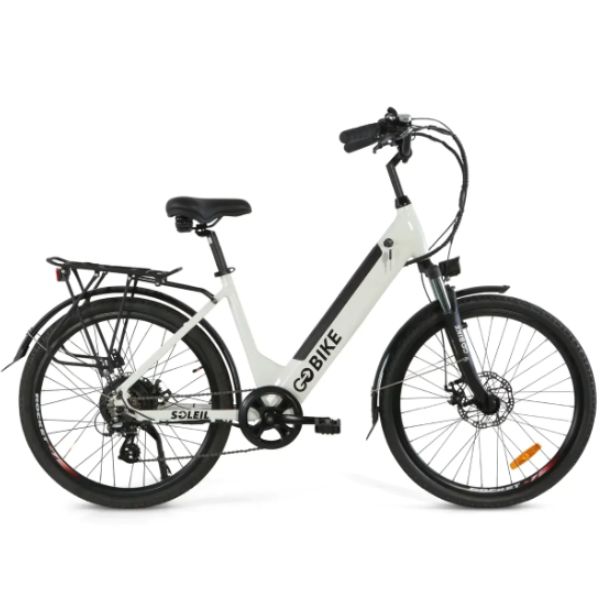 Go Bike SOLEIL Electric City Bike White Right VIew