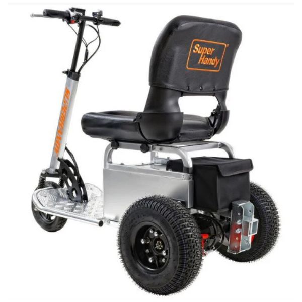 SuperHandy Electric Tugger Tow Tractor Car And Riding Scooter
Rear Left View