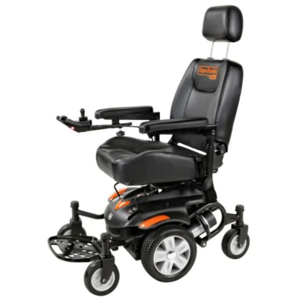 SuperHandy GoRide CRX Mid-Wheel Drive Power Wheelchair Left Side View