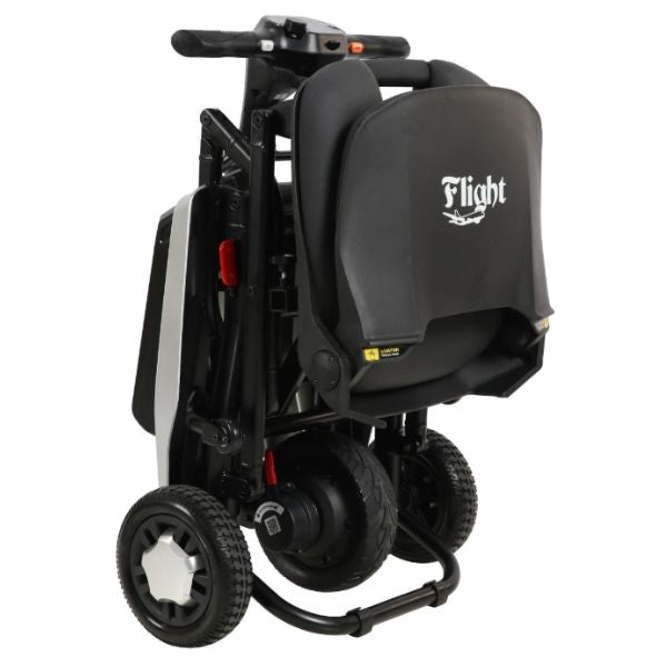 Super Light Flight Folding Travel Scooter Folded Upward