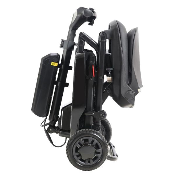 Super Light Flight Folding Travel Scooter Folded Upward