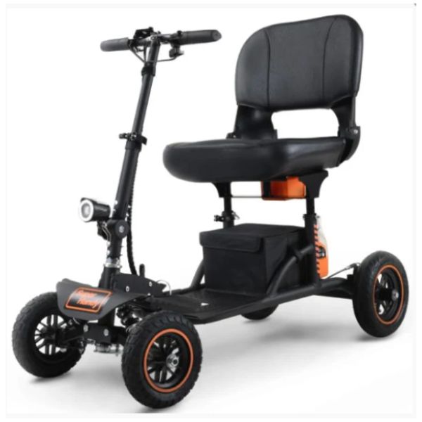Superhandy Explorer Heavy-Duty Mobility Scooterwith a seat on a white background