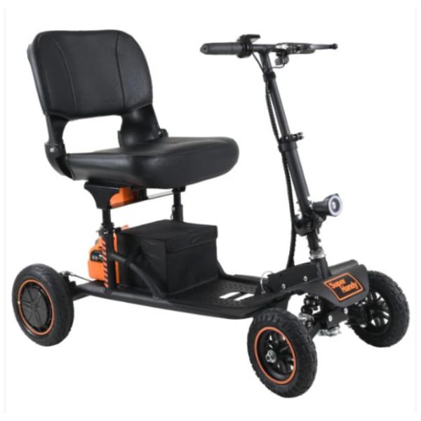 Superhandy Explorer Heavy-Duty Mobility Scooterwith a seat on a white background