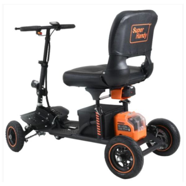 Superhandy Explorer Heavy-Duty Mobility Scooter with 'Super Handy' branding on a white background