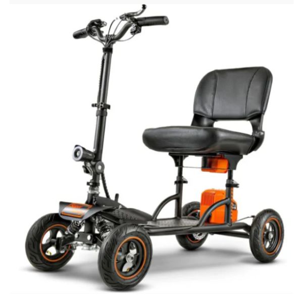 Superhandy Explorer Heavy-Duty Mobility Scooter with a seat on a white background