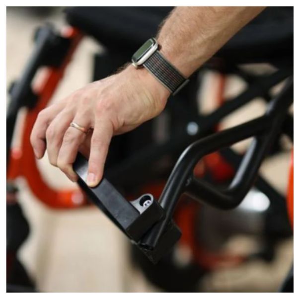 Superhandy GoRide Folding Electric Wheelchair Left Foot Plate