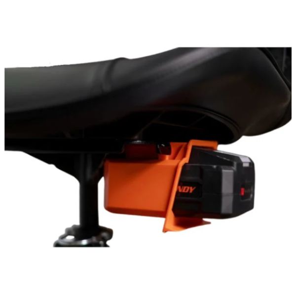 Superhandy Passport Lightweight Folding Mobility Scooter Showing Where the Battery is Placed