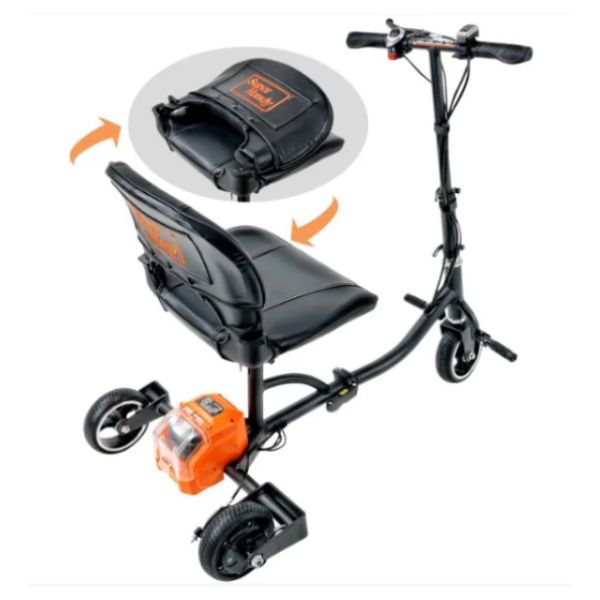 Superhandy Passport Lightweight Folding Mobility Scooter Folding Seat