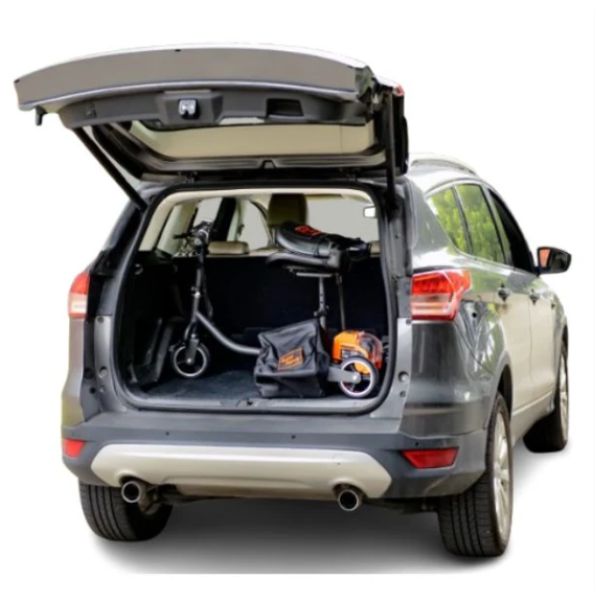 Superhandy Passport Lightweight Folding Mobility Scooter Inside the Car Trunk