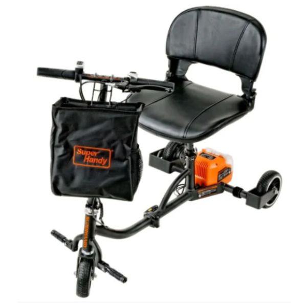 Superhandy Passport Lightweight Folding Mobility Scooter Top View