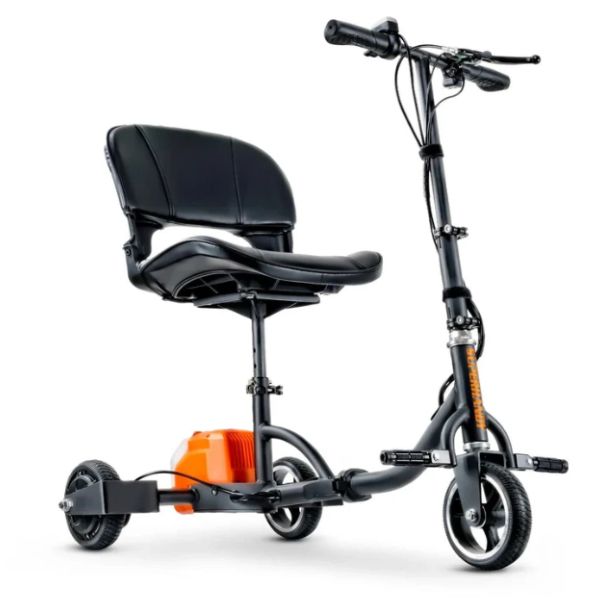 Superhandy Passport Lightweight Folding Mobility Scooter Right Angle View