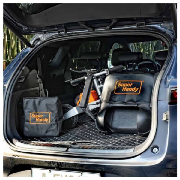 Superhandy Passport Plus Folding Mobility Scooter Inside the Trunk