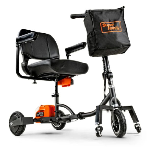 Superhandy Passport Plus Folding Mobility Scooter Right Front View