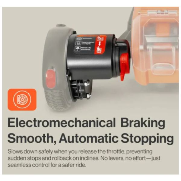 Superhandy Passport Prime Folding Mobility Scooter Throttle