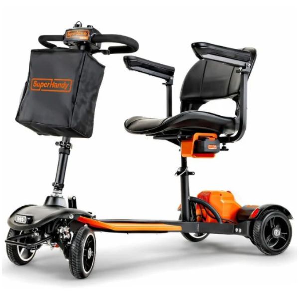 Superhandy Passport Prime Folding Mobility Scooter Left Side View