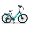 Teal green panther pro e-bike facing right