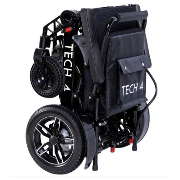 Tech 4 Remote Control Folding Power Wheelchair Folded