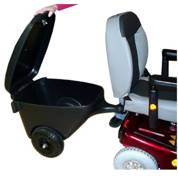 Discover Your Mobility Scooter Coach showing the Lid Open