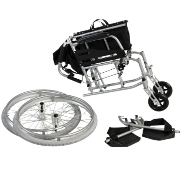 Feather Lightweight Manual Wheelchair Folded