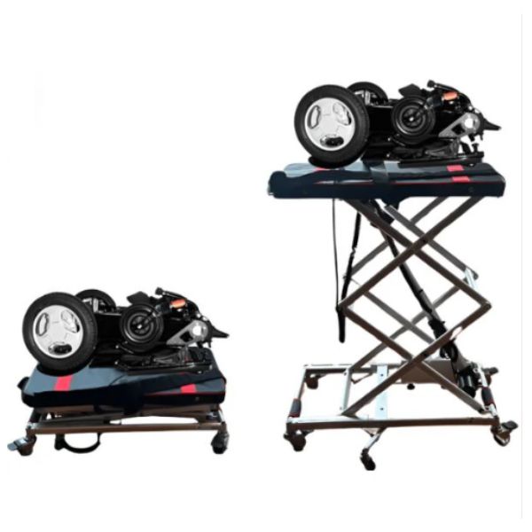 Two Vulcan Portable Lift For Scooters &amp; Wheelchairs on a white background
