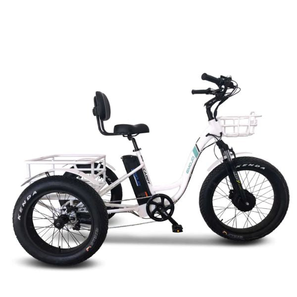 Emojo Caddy Pro Electric Trike White