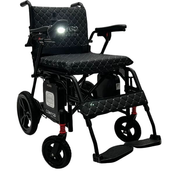 ComfyGo X-7 Lightweight Foldable Electric Wheelchair